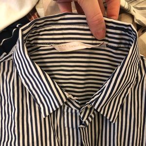 Zara Stripes Long Shirt Tunic